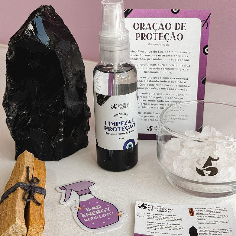 Kit Proteção do Ambiente - Purificação e Harmonia para Seu Espaço