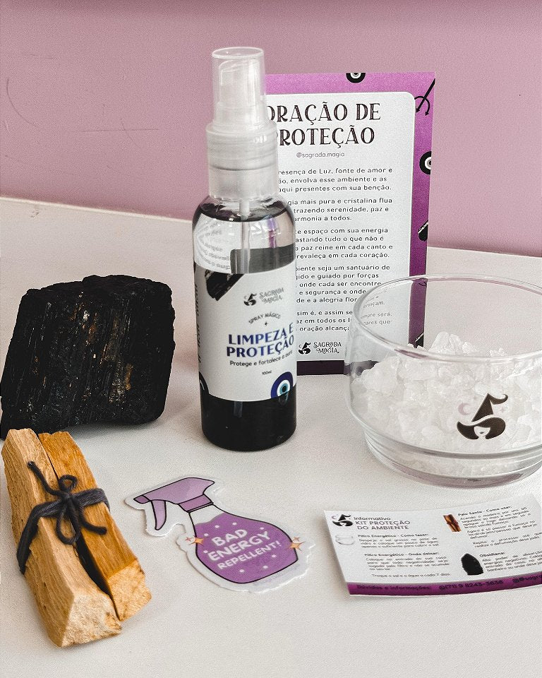 Kit Proteção do Ambiente - Purificação e Harmonia para Seu Espaço