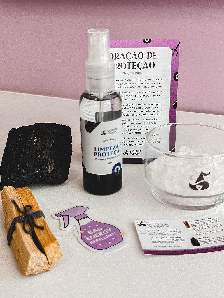 Kit Proteção do Ambiente - Purificação e Harmonia para Seu Espaço