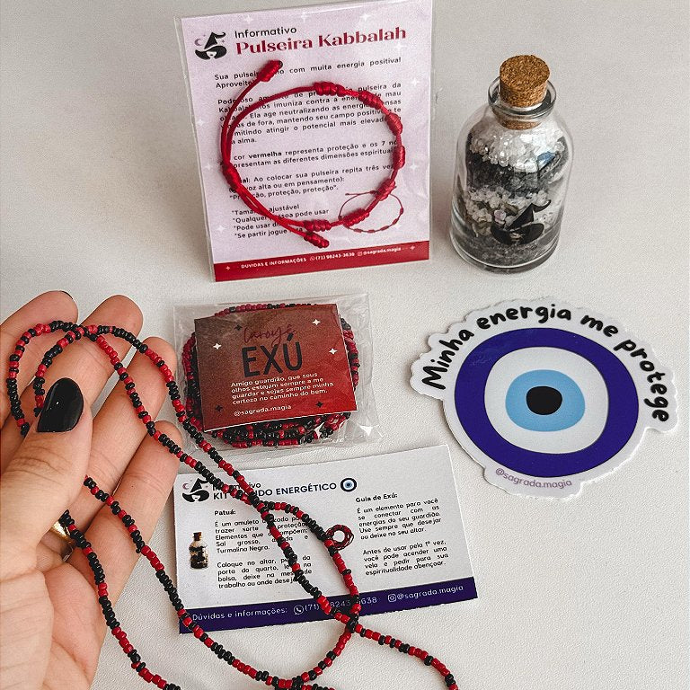 Kit Escudo Energético - Proteção e Equilíbrio para sua Energia
