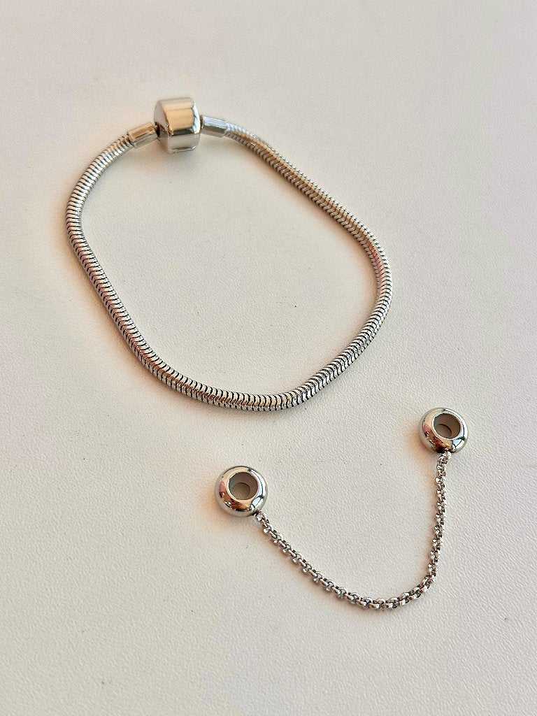 Trava de Segurança com Corrente - para Pulseira Aura