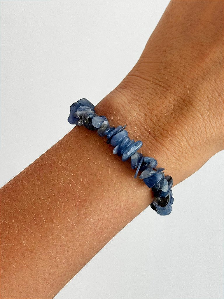 Pulseira de Cianita Azul - Proteção dos Anjos