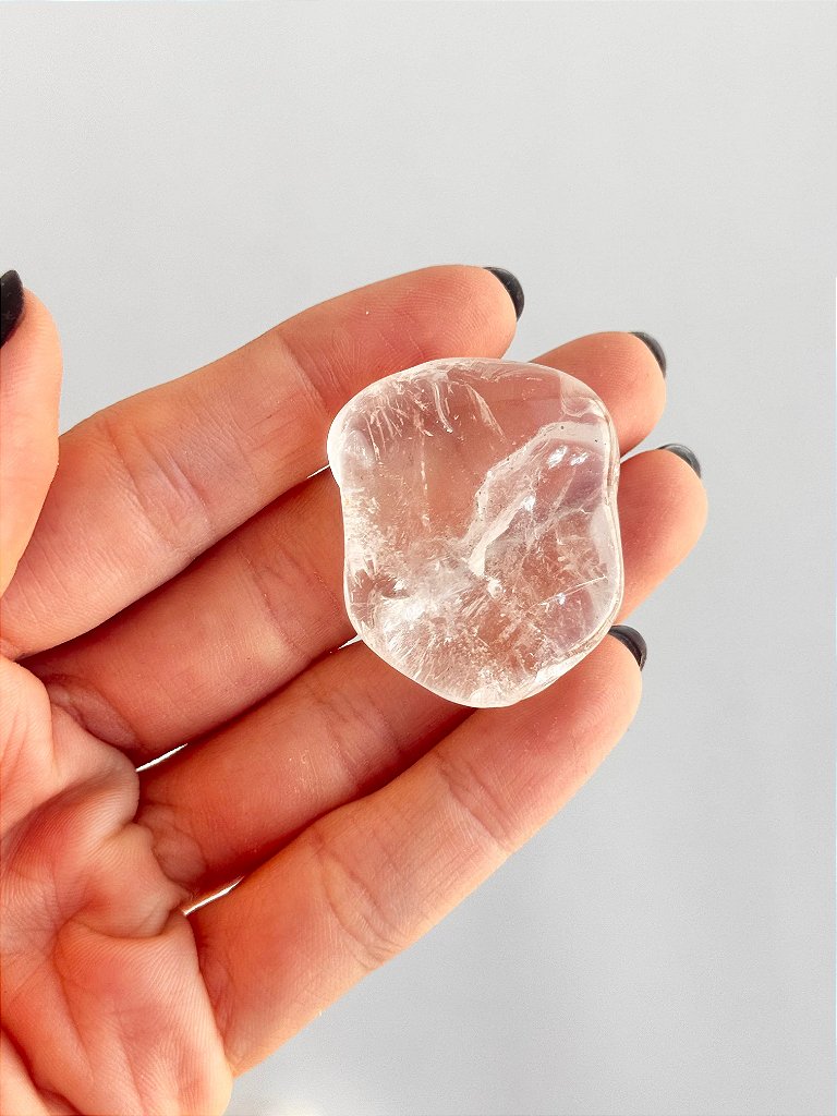 Quartzo Cristal Rolado - Intensificador, Iluminação e Energização
