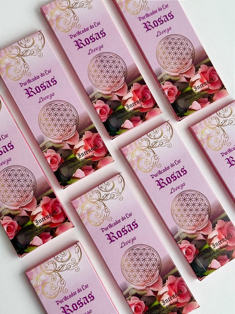 Incenso Ananda - Rosas - Leveza