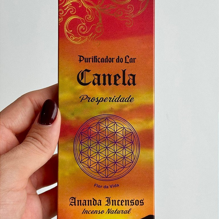 Incenso Ananda - Canela - Prosperidade