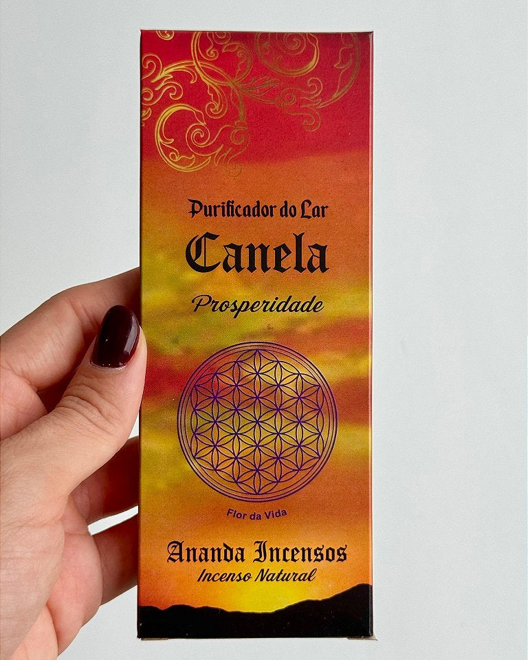 Incenso Ananda - Canela - Prosperidade
