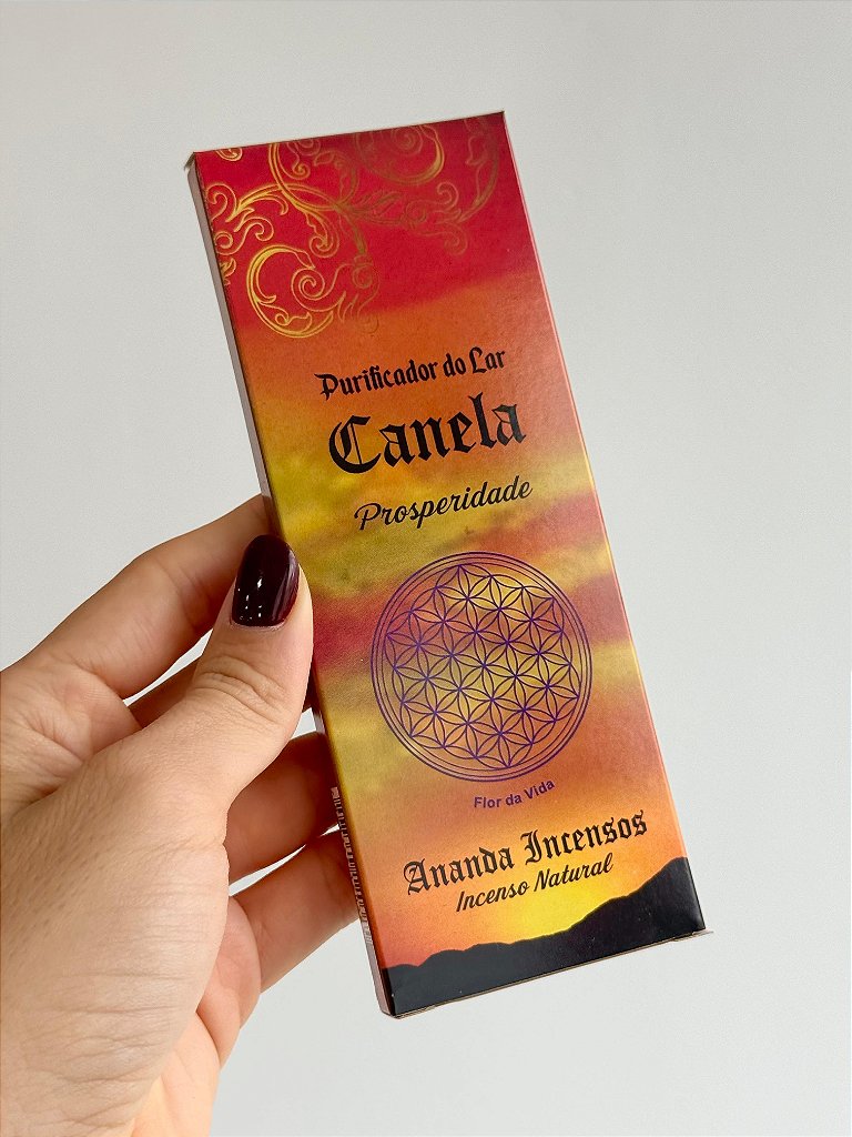 Incenso Ananda - Canela - Prosperidade