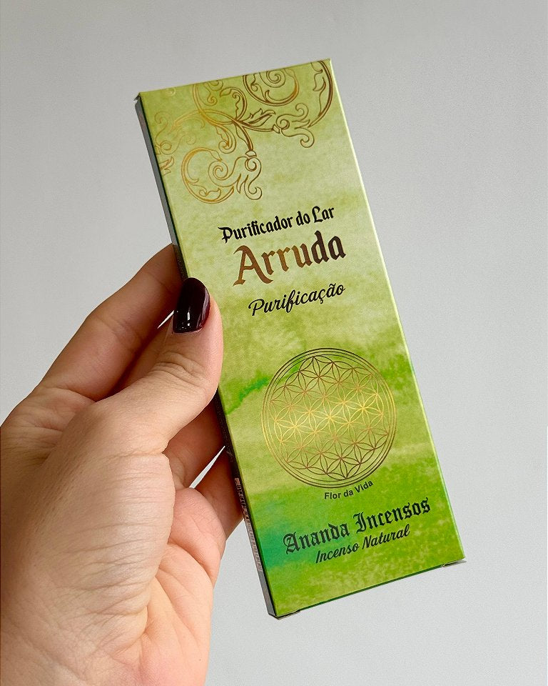 Incenso Ananda - Arruda - Purificação do Lar