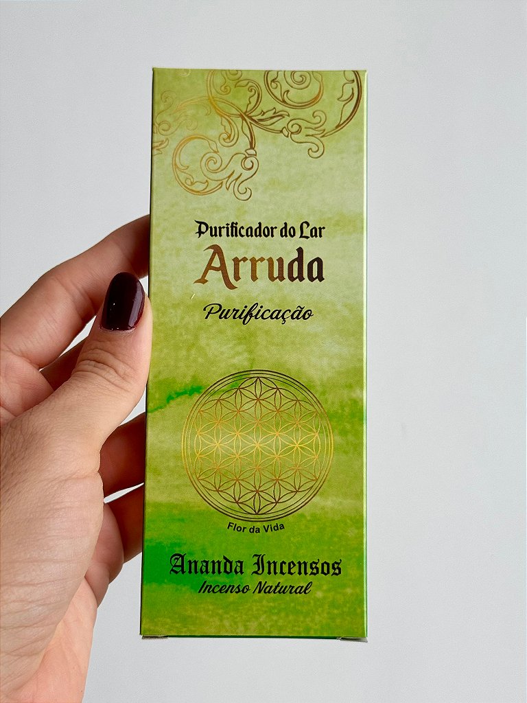 Incenso Ananda - Arruda - Purificação do Lar