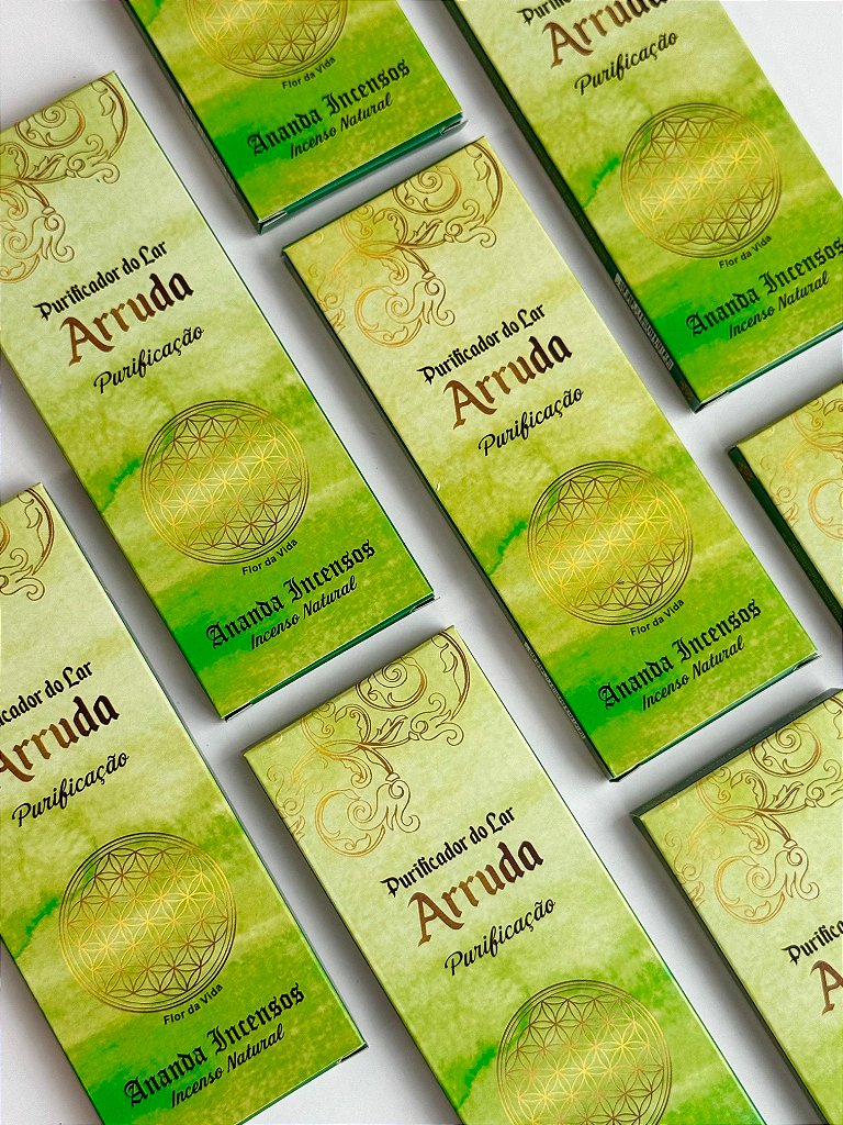 Incenso Ananda - Arruda - Purificação do Lar