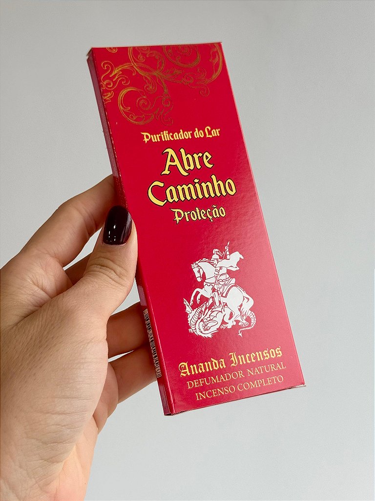 Incenso Ananda - Abre Caminho - Proteção