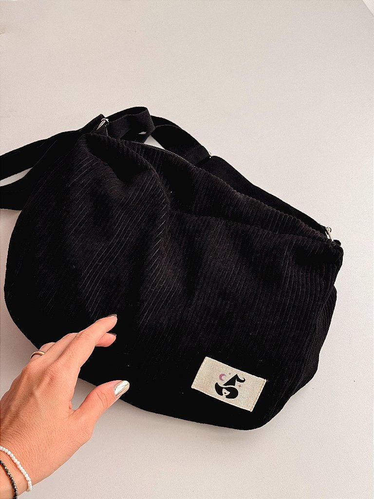 Bolsa de Veludo Cotelê Sagrada Magia