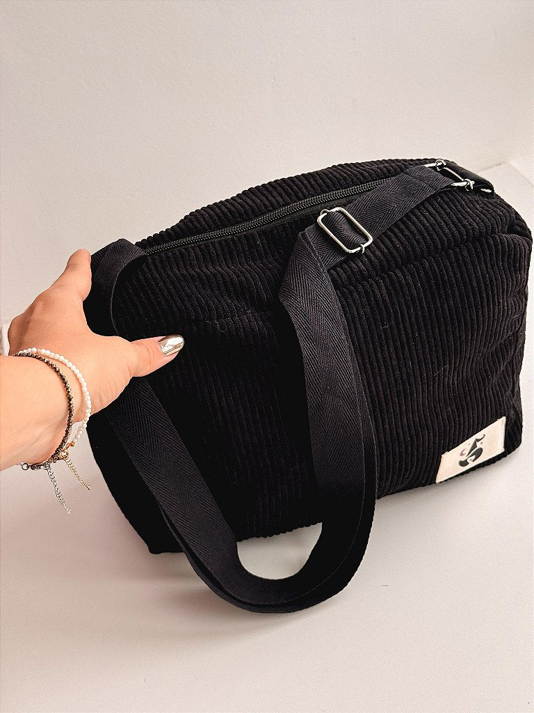 Bolsa de Veludo Cotelê Sagrada Magia