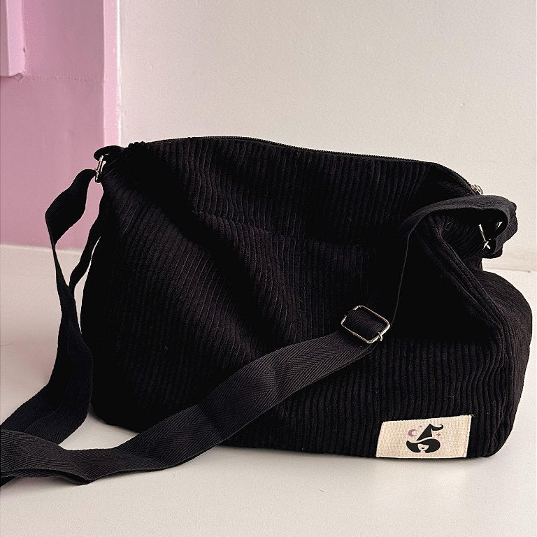 Bolsa de Veludo Cotelê Sagrada Magia
