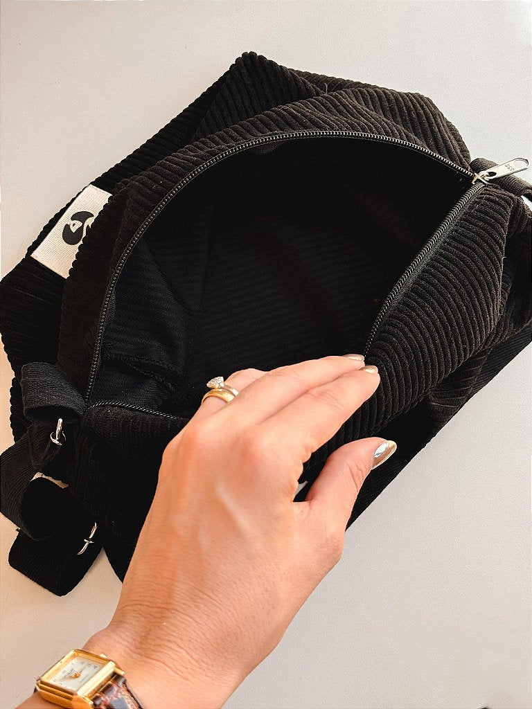 Bolsa de Veludo Cotelê Sagrada Magia