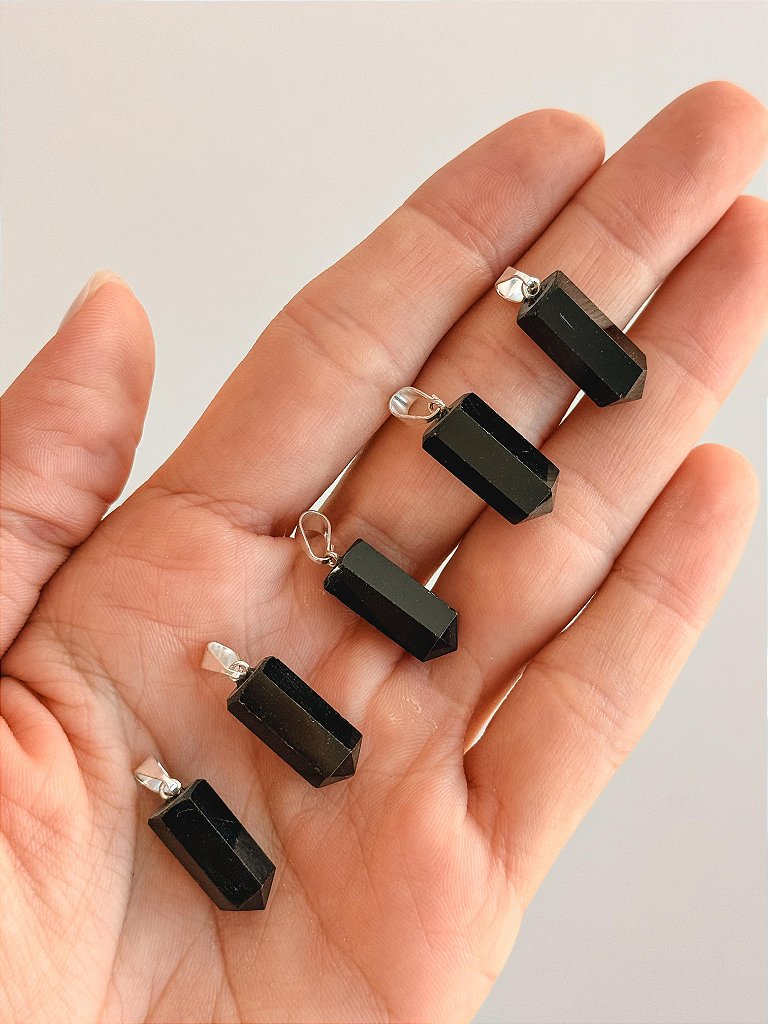 Pingente Pontinha de Obsidiana - Proteção e Consciência